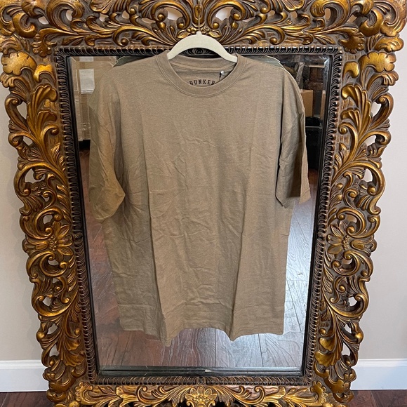 BUNKER 27 Comfy T-shirt Brown Men Size  L - Picture 1 of 5